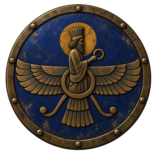 Pers sancağı ve arması