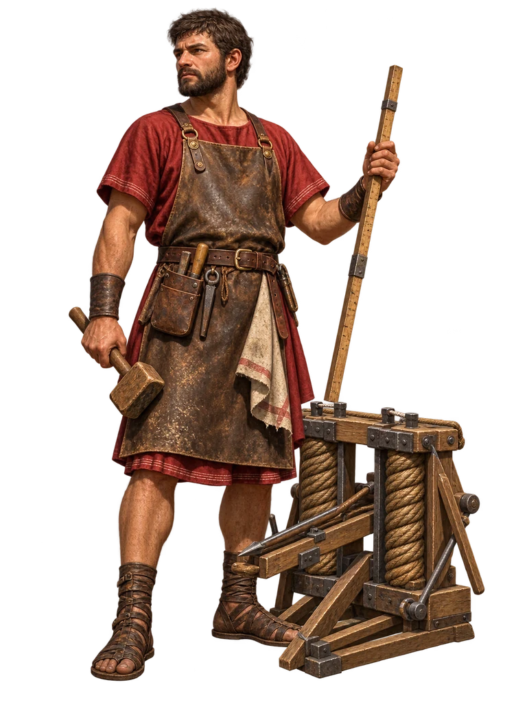 Römische Ballista als Belagerungseinheit Römische Ballista als Belagerungseinheit — Antik Çağ