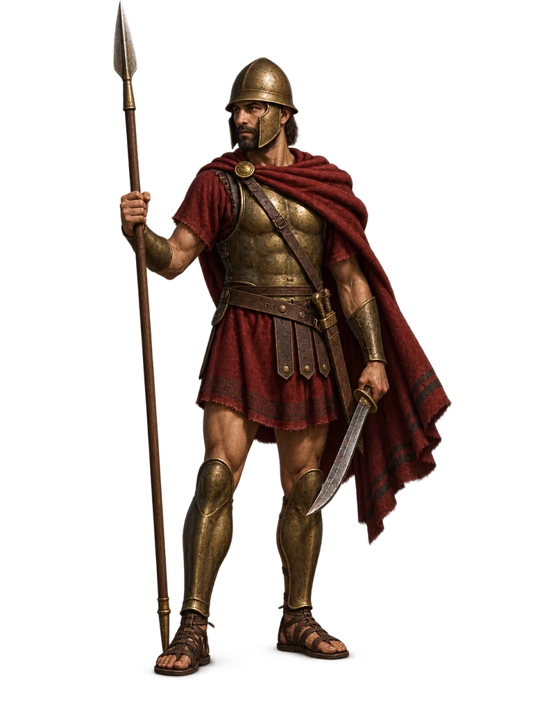 Hippeis adlı Sparta biriminin oyun görseli